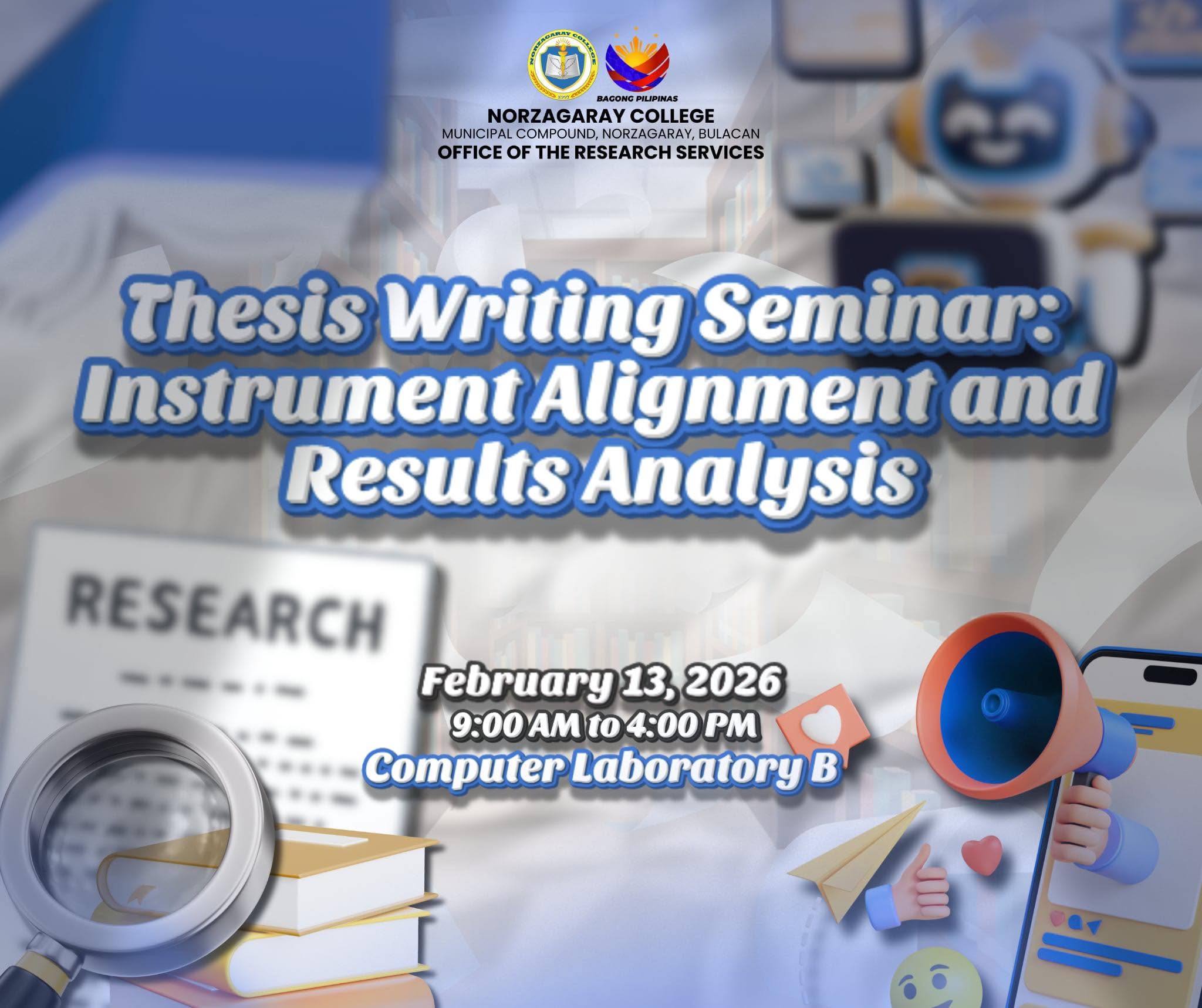 Thesis Writing Seminar on Instrument Alignment and Results Analysis