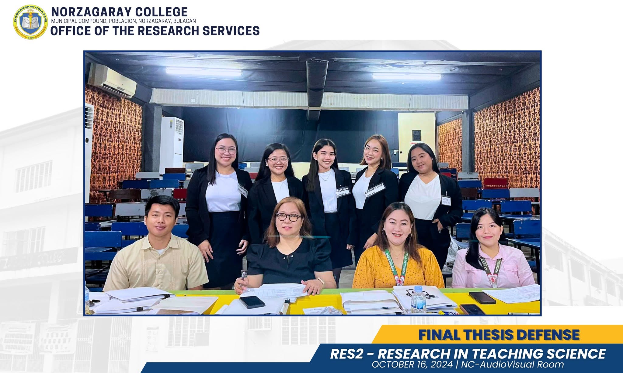 BSED4A FINAL THESIS DEFENSE