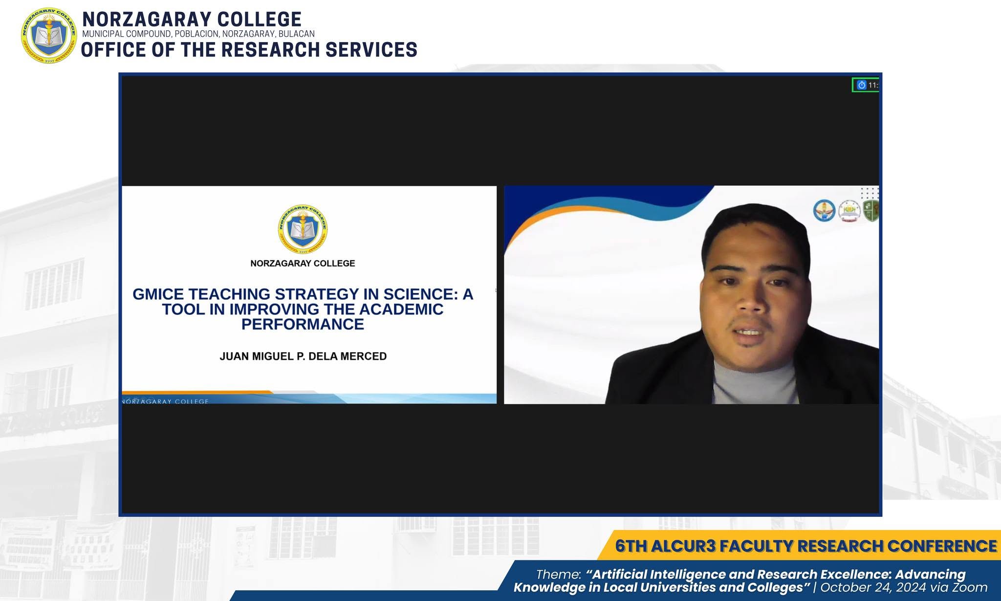 6TH ALCUR3 FACULTY RESEARCH CONFERENCE 2024