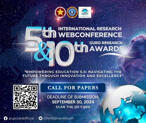 5th International Research Web Conference and 10th Guro Research Award – Call for Papers
