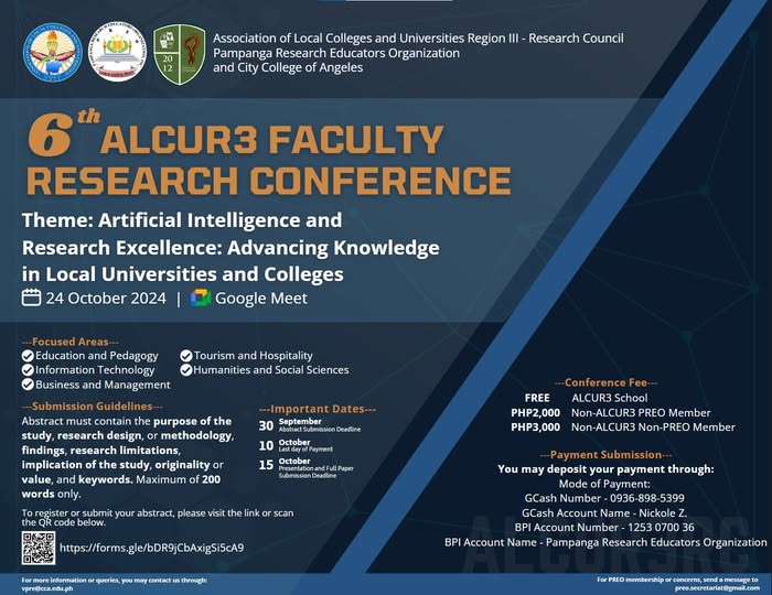 6th ALCU-R3 Faculty Research Conference – Call for Papers