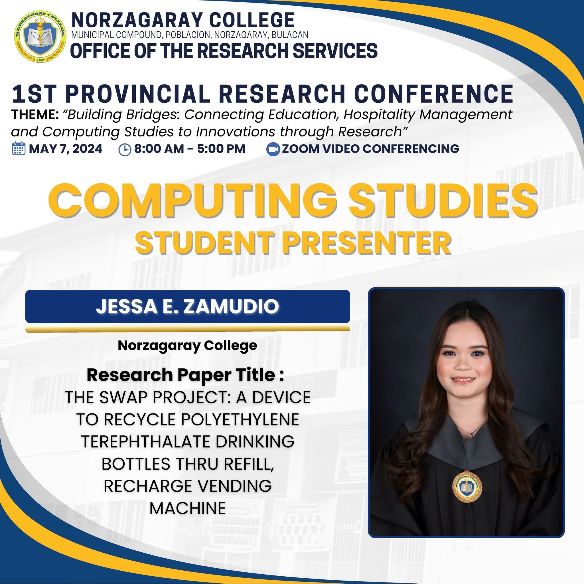1st Provincial Research Conference – Final Batch of Student Presenters
