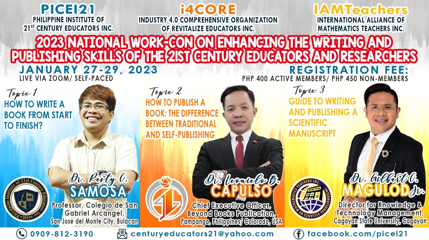 National Work-Con on Enhancing Writing and Publishing Skills 2023