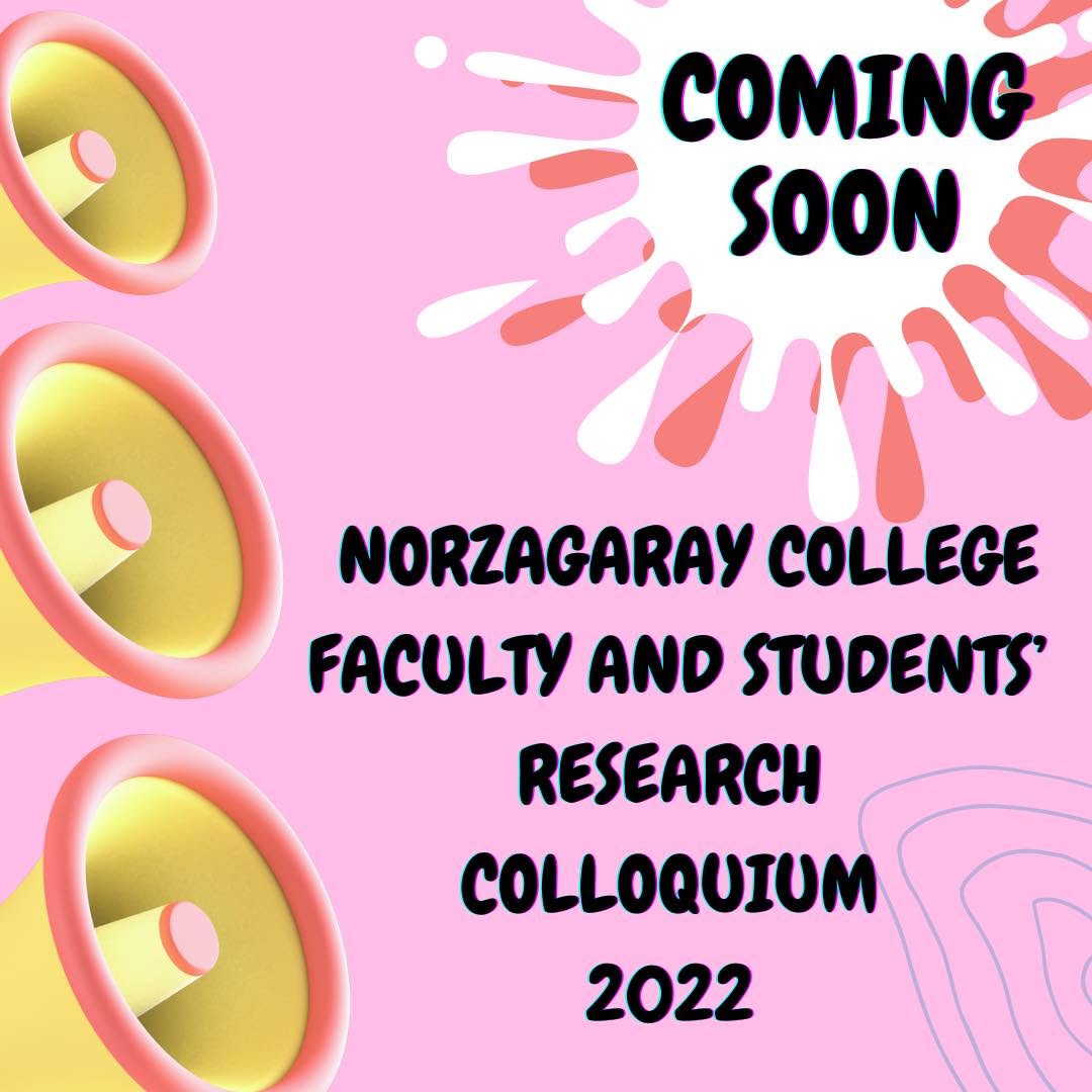 Call for Norzagaray College Faculty and Student Research Presenters