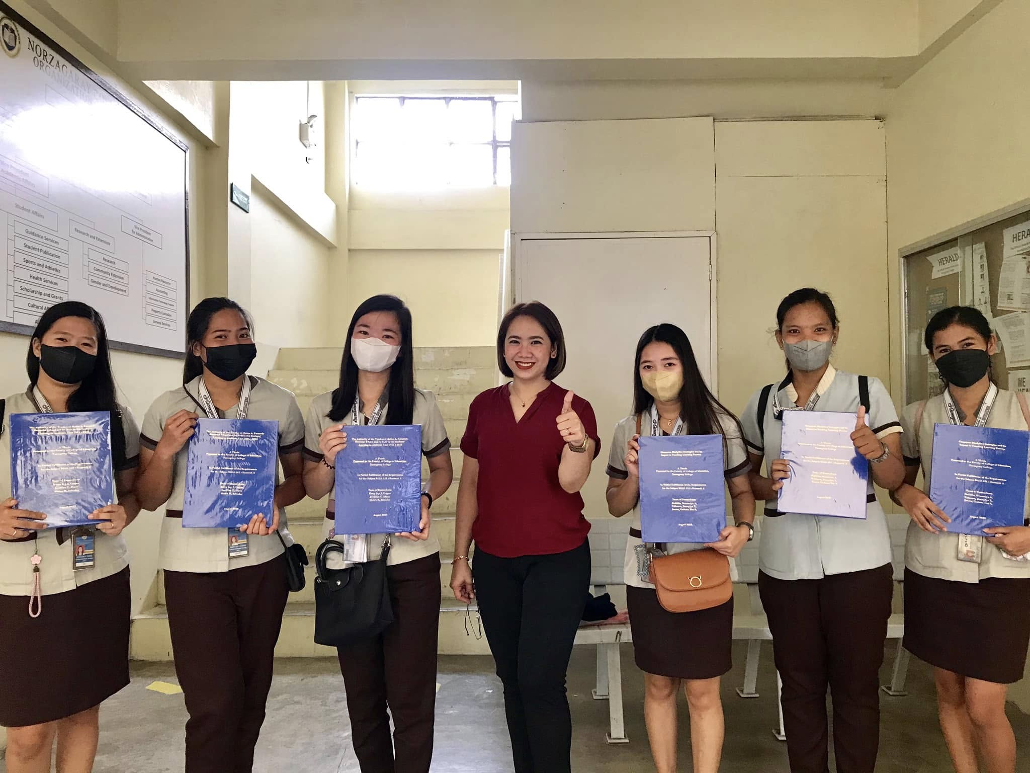 BEED 4B Students Complete Manuscript Submission