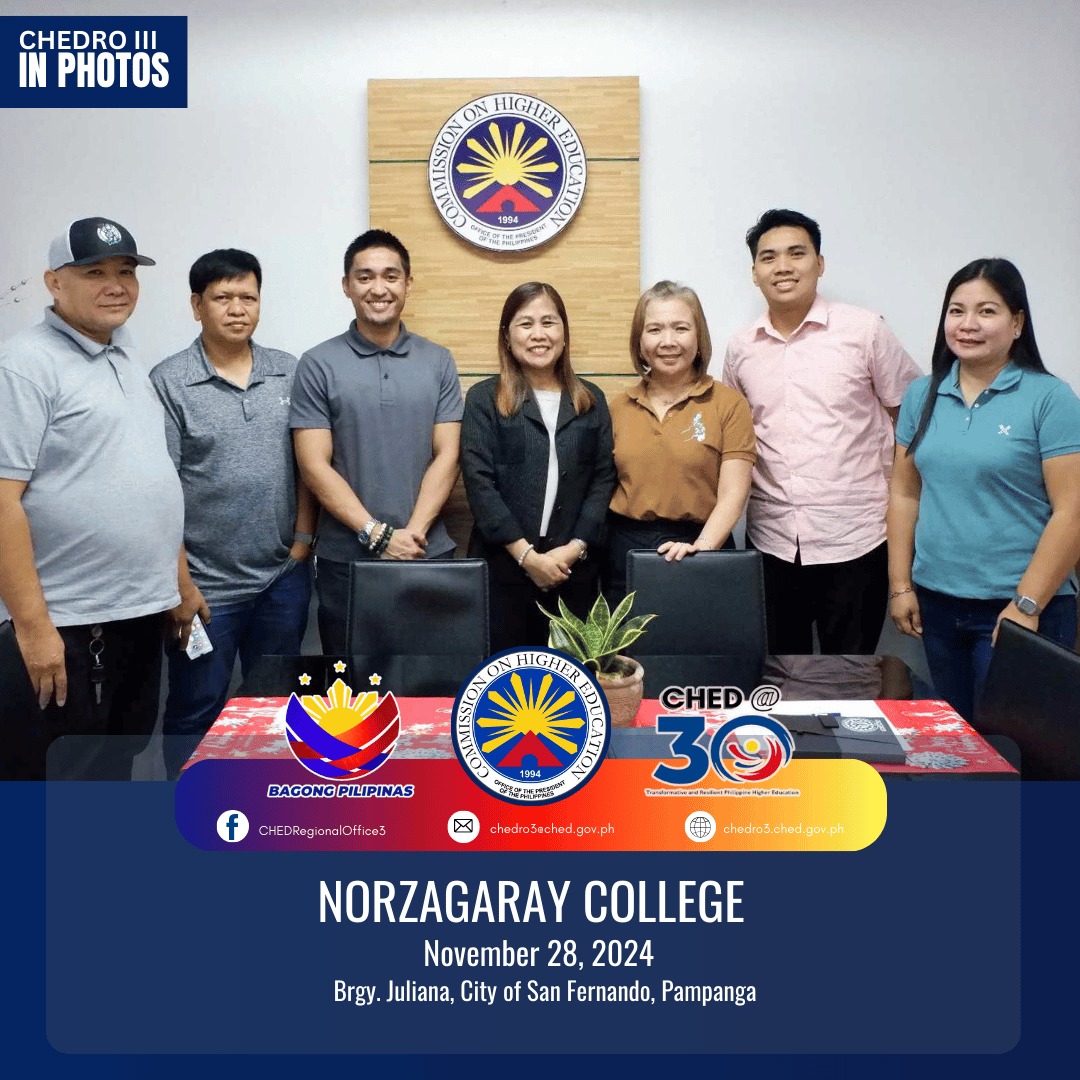 Norzagaray College's Consultative Meeting with CHED Regional Office III