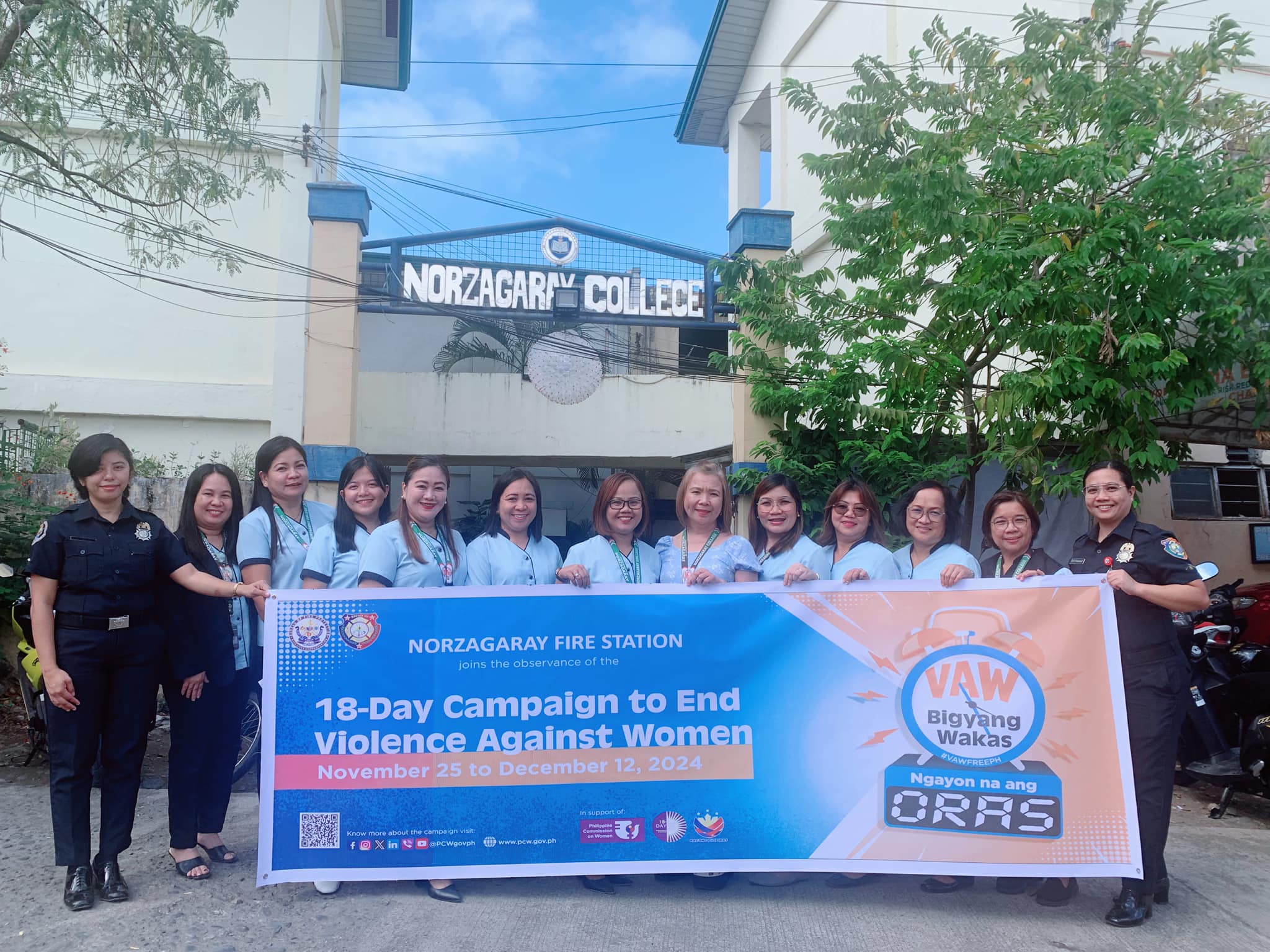 Norzagaray College supports the campaign to end Violence Against Women